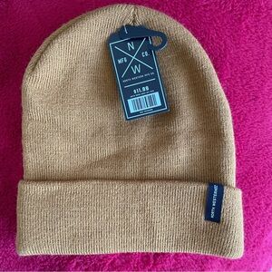 North Western Co. Tan Beanie